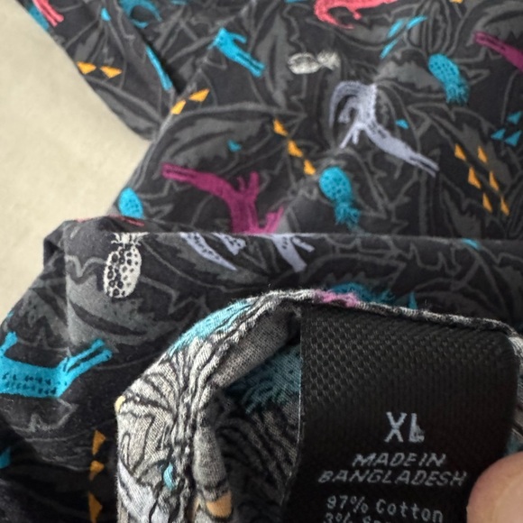 Marc Anthony Men's Multicolor Patterned Shirt - Picture 7 of 9